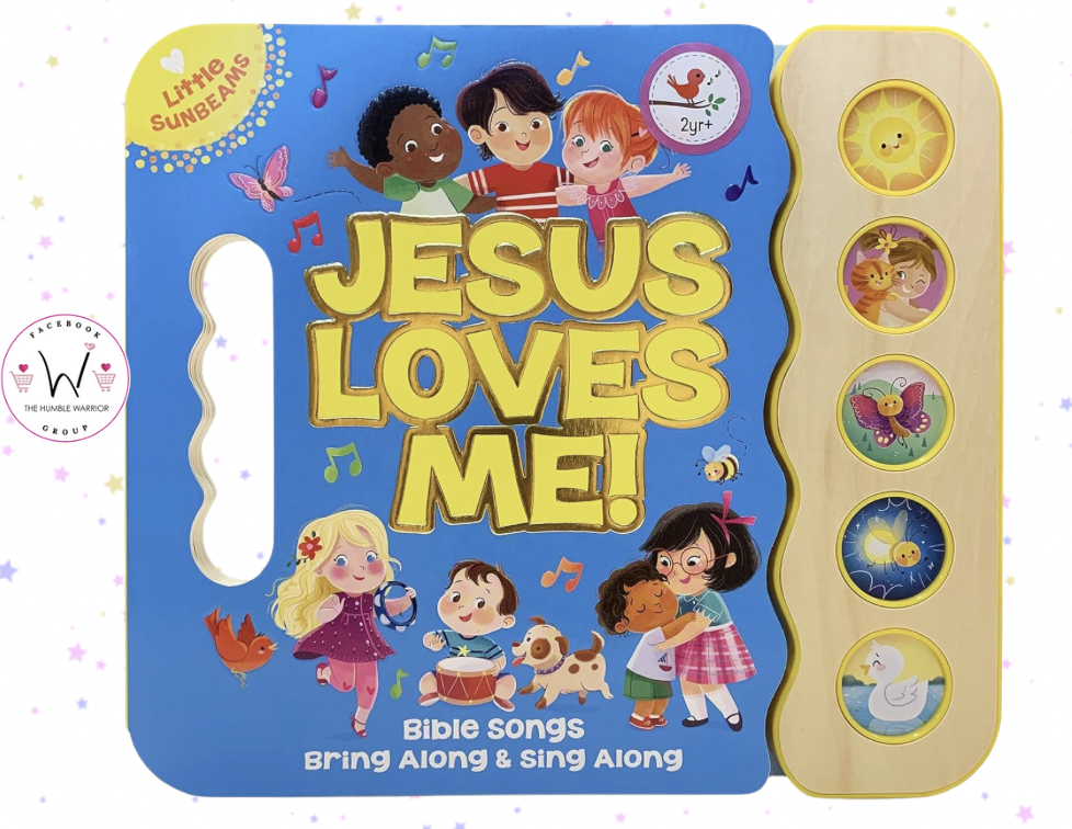 Jesus Loves Me 5-Button Songbook!